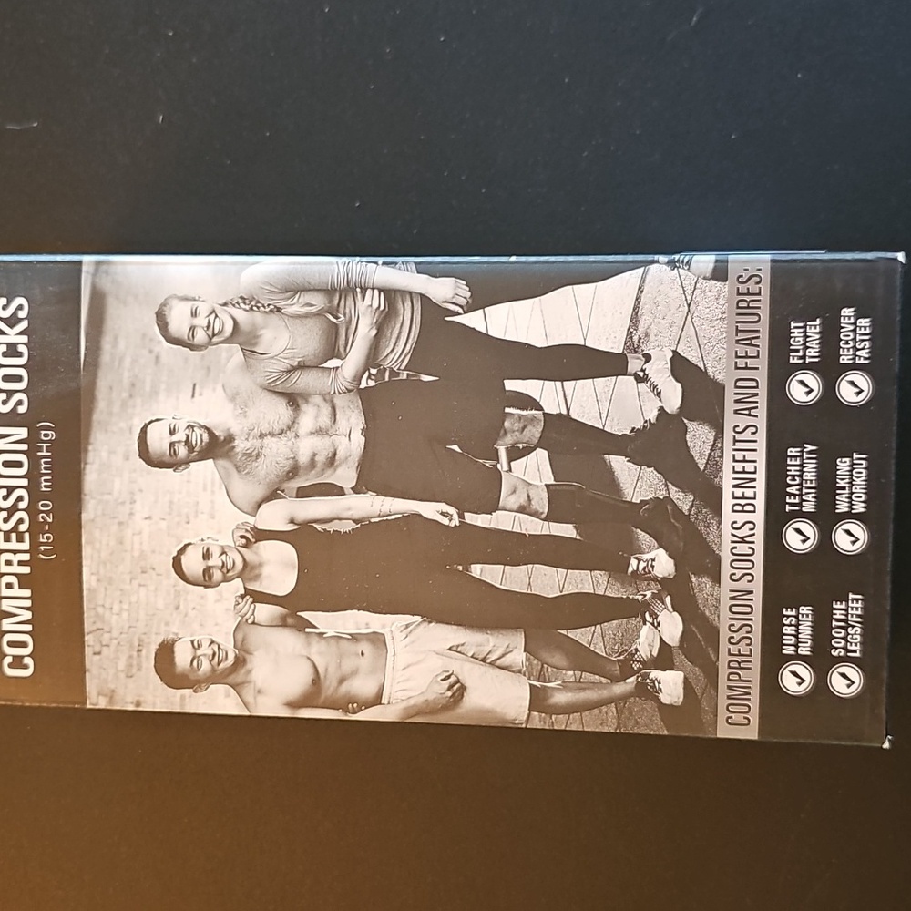Compression Socks, 3 pk, NIB
